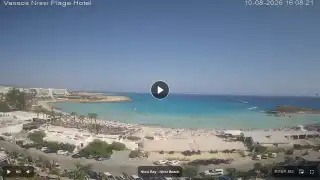 Miniatura 10 sierpnia 2026 13:00 Ayia Napa Cypr - Nissi Beach Panorama