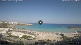 Miniatura 11 sierpnia 2026 14:00 Ayia Napa Cypr - Nissi Beach Panorama