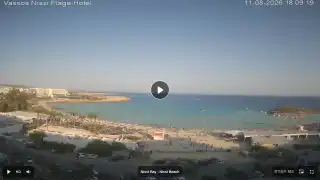 Miniatura 11 sierpnia 2026 15:00 Ayia Napa Cypr - Nissi Beach Panorama