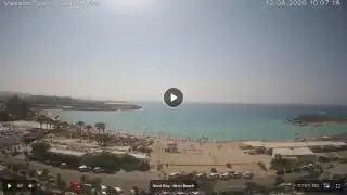 Miniatura 12 sierpnia 2026 07:00 Ayia Napa Cypr - Nissi Beach Panorama