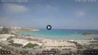Miniatura 12 sierpnia 2026 13:00 Ayia Napa Cypr - Nissi Beach Panorama