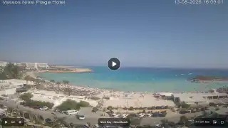 Miniatura 13 sierpnia 2026 13:00 Ayia Napa Cypr - Nissi Beach Panorama