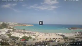 Miniatura 14 sierpnia 2026 13:00 Ayia Napa Cypr - Nissi Beach Panorama