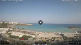 Miniatura 14 sierpnia 2026 14:00 Ayia Napa Cypr - Nissi Beach Panorama