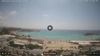 Miniatura 15 sierpnia 2026 08:00 Ayia Napa Cypr - Nissi Beach Panorama