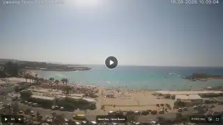Miniatura 18 sierpnia 2026 07:00 Ayia Napa Cypr - Nissi Beach Panorama