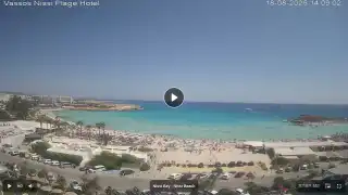 Miniatura 18 sierpnia 2026 11:00 Ayia Napa Cypr - Nissi Beach Panorama