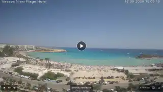 Miniatura 18 sierpnia 2026 12:00 Ayia Napa Cypr - Nissi Beach Panorama