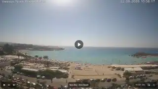 Miniatura 22 sierpnia 2026 07:00 Ayia Napa Cypr - Nissi Beach Panorama