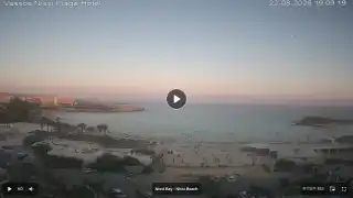 Miniatura 22 sierpnia 2026 16:00 Ayia Napa Cypr - Nissi Beach Panorama