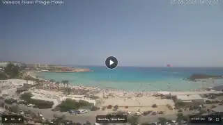 Miniatura 25 sierpnia 2026 11:00 Ayia Napa Cypr - Nissi Beach Panorama