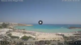 Miniatura 27 sierpnia 2026 12:00 Ayia Napa Cypr - Nissi Beach Panorama