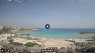 Miniatura 28 sierpnia 2026 12:00 Ayia Napa Cypr - Nissi Beach Panorama