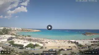 Miniatura 30 sierpnia 2026 13:00 Ayia Napa Cypr - Nissi Beach Panorama