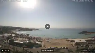 Miniatura 31 sierpnia 2026 06:00 Ayia Napa Cypr - Nissi Beach Panorama