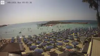 Miniatura 31 sierpnia 2026 07:00 Ayia Napa Cypr - Nissi Beach plaża