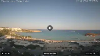 Miniatura 31 sierpnia 2026 15:00 Ayia Napa Cypr - Nissi Beach Panorama