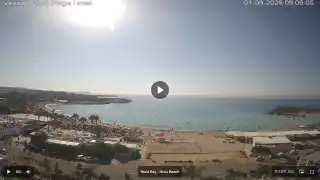 Miniatura 1 września 2026 06:00 Ayia Napa Cypr - Nissi Beach Panorama