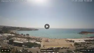 Miniatura 1 września 2026 07:00 Ayia Napa Cypr - Nissi Beach Panorama