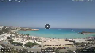 Miniatura 3 września 2026 12:00 Ayia Napa Cypr - Nissi Beach Panorama