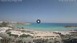 Miniatura 5 września 2026 12:00 Ayia Napa Cypr - Nissi Beach Panorama