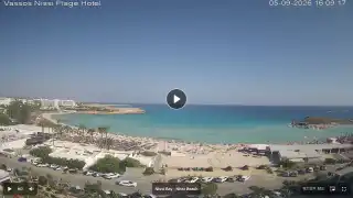 Miniatura 5 września 2026 13:00 Ayia Napa Cypr - Nissi Beach Panorama