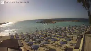 Miniatura 8 września 2026 06:00 Ayia Napa Cypr - Nissi Beach plaża