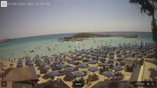 Miniatura 9 września 2026 09:00 Ayia Napa Cypr - Nissi Beach plaża
