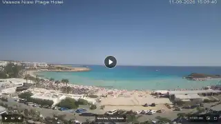 Miniatura 11 września 2026 12:00 Ayia Napa Cypr - Nissi Beach Panorama
