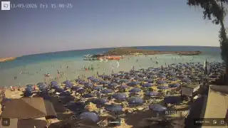 Miniatura 11 września 2026 13:00 Ayia Napa Cypr - Nissi Beach plaża