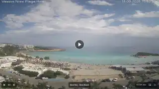 Miniatura 18 września 2026 12:00 Ayia Napa Cypr - Nissi Beach Panorama