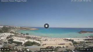 Miniatura 21 września 2026 11:00 Ayia Napa Cypr - Nissi Beach Panorama