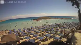 Miniatura 3 października 2026 11:00 Ayia Napa Cypr - Nissi Beach plaża