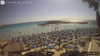 Miniatura 19 października 2026 09:00 Ayia Napa Cypr - Nissi Beach plaża