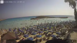 Miniatura 23 października 2026 11:00 Ayia Napa Cypr - Nissi Beach plaża