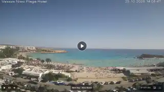 Miniatura 25 października 2026 12:00 Ayia Napa Cypr - Nissi Beach Panorama
